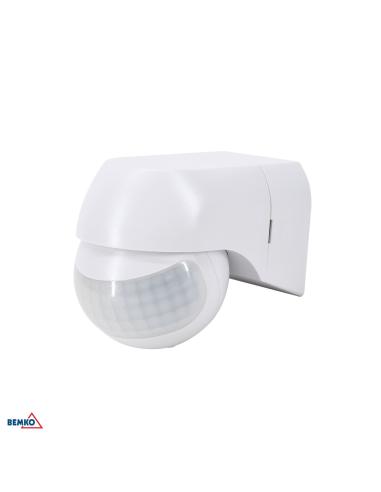 Czujnik ruchu PIR 800W 180* biały