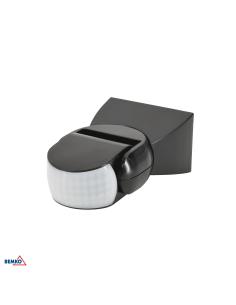 Czujnik ruchu PIR1200W 180* IP65 czarny