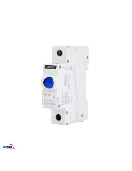 Lampka sygnalizacyjna LED SL8 niebieska SCHELINGER