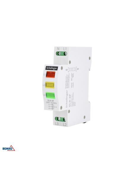 Lampka sygnalizacyjna SL9 3-fazowa SCHELINGER
