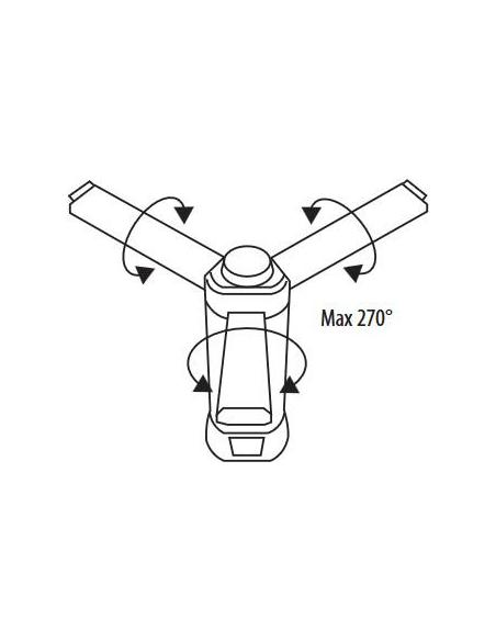 Latarka Wielofunkcyjna LED BEMKO 6000mAh IP42