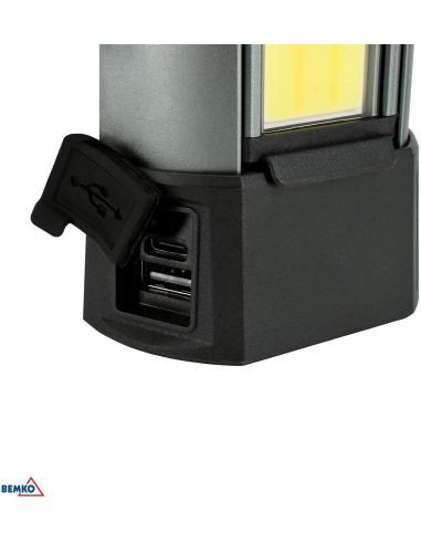 Latarka Wielofunkcyjna LED BEMKO 6000mAh IP42