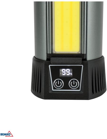 Latarka Wielofunkcyjna LED BEMKO 6000mAh IP42