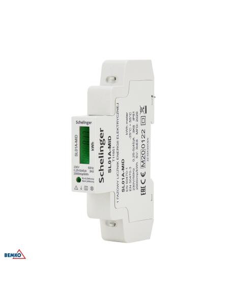 Licznik energii 1 fazowy MID SCHELINGER 45A