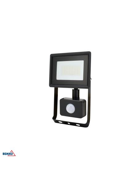 Naświetlacz LED SMD KASTEL 20W 4000K 1640LM IP65 czarny cz. pir