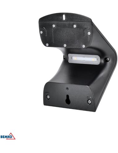 Naświetlacz SOLARNY LED TRINGO BEMKO 1.5W 220LM 4000K IP65 czarny cz. pir C83-SOT-001BL-PIR