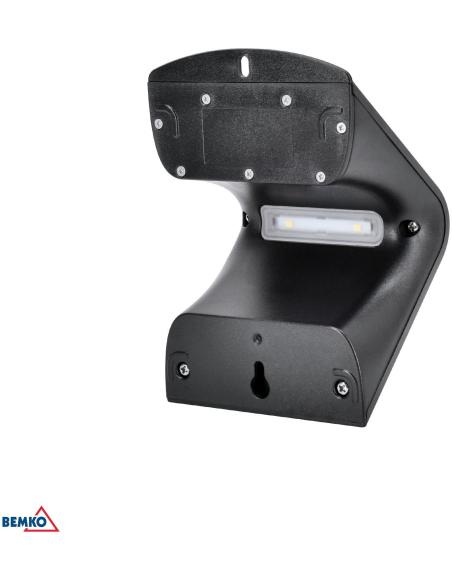 Naświetlacz SOLARNY LED TRINGO BEMKO 1.5W 220LM 4000K IP65 czarny cz. pir C83-SOT-001BL-PIR