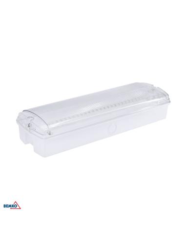 Oprawa awaryjna natynkowa GALER 3H 3.5W IP65 CNBOP Z ZESTAWEM PIKTOGRAMoW