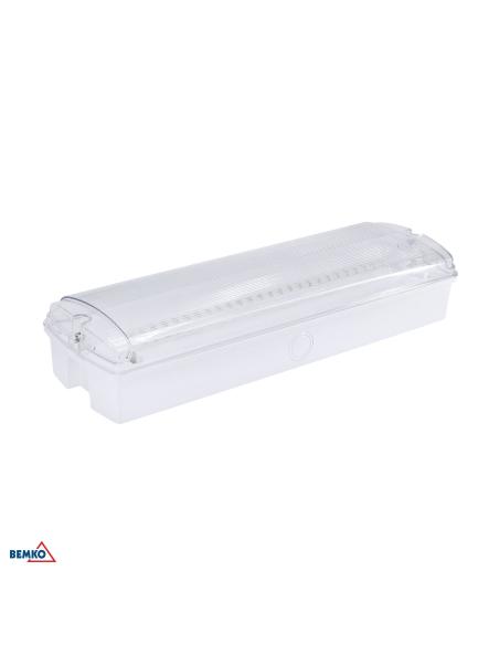 Oprawa awaryjna natynkowa GALER 3H 3.5W IP65 CNBOP Z ZESTAWEM PIKTOGRAMoW