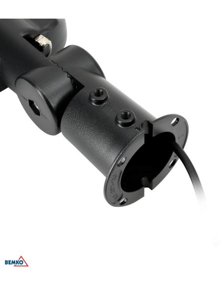 Oprawa uliczna LED JAZMIN 50W 4000K 6750LM IP65 czarna