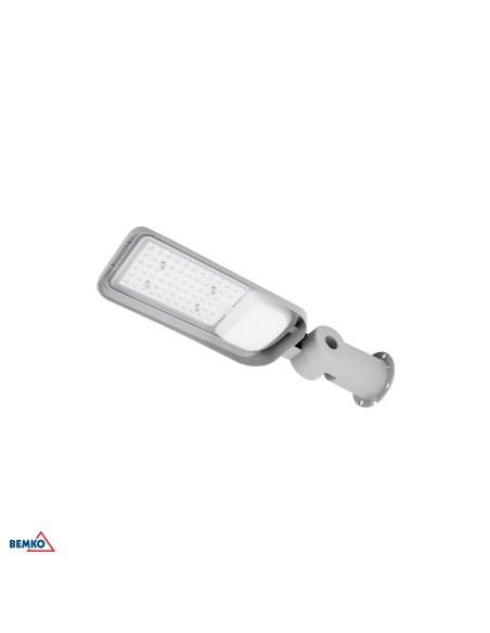 Oprawa uliczna LED JAZMIN 70W 4000K 9100LM IP65 JASNOSZARA