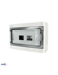 Rozdzielnica natynkowa hermetyczna IP65 ZACISKI 18N+18PE 1x18P