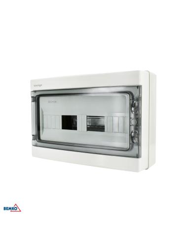 Rozdzielnica natynkowa hermetyczna IP65 ZACISKI 18N+18PE 1x18P