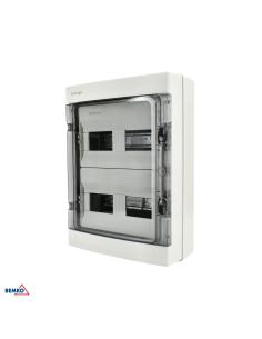 Rozdzielnica natynkowa hermetyczna IP65 ZACISKI 24N+24PE 2x12P