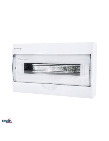 Rozdzielnica natynkowa IP40 ZACISKI 18N+18PE 1x18P