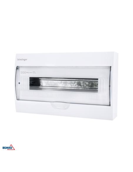 Rozdzielnica natynkowa IP40 ZACISKI 18N+18PE 1x18P