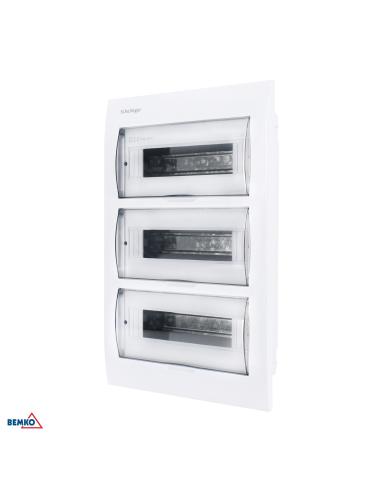 Rozdzielnica podtynkowa IP40 ZACISKI 36N+36PE 3x12P