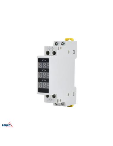 Wskażnik napięcia 3F CYFROWY 80-500V SCHELINGER