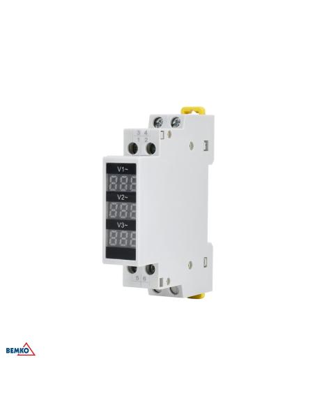 Wskażnik napięcia 3F CYFROWY 80-500V SCHELINGER