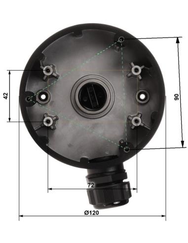UCHWYT KAMERY STG-1280ZJ-DM46(BLACK)