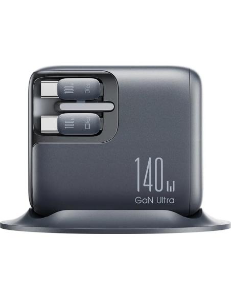 Ładowarka biurkowa Joyroom Podix Jr-TRD01 GaN 140 W 1x USB-C 2x USB-A + zwijane kable 2x USB-C