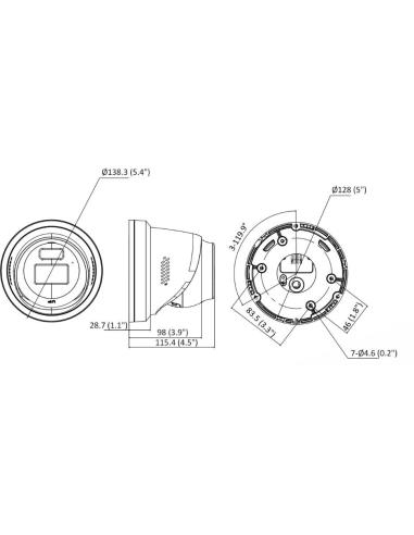 Kamera IP Hikvision 16MP DS-2CD23166G3-IS2UY/SL(2.8)eFO-STDBLACK