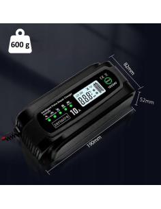 Prostownik Ładowarka Akumulatorów Samochodowy z Funkcją Naprawy 12V 24V 10A Zenwire JMD-10 2