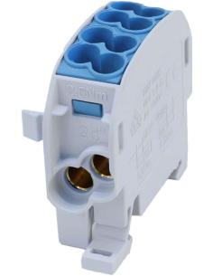 Blok rozdzielczy odgałęźny SCB 25 Al/Cu 80110 SIMBLOCK, niebieski 81501003