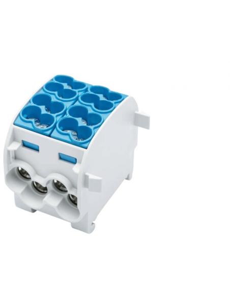 Blok rozdzielczy - odgałęźny SCB 25-2 Al/Cu 80120 SIMBLOCK niebieski 81505003