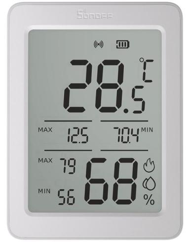 Czujnik Temperatury i Wilgotności ZigBee LCD Sonoff AirGuard TH SNZB-02DR2