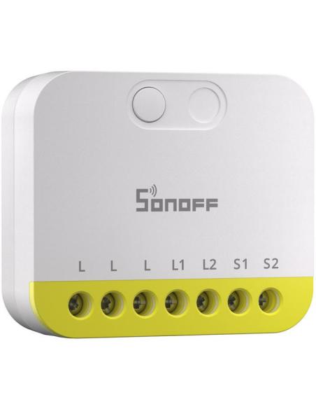 Dwukanałowy mini przełącznik bez N Sonoff MINI-ZB2GS-L ZigBee