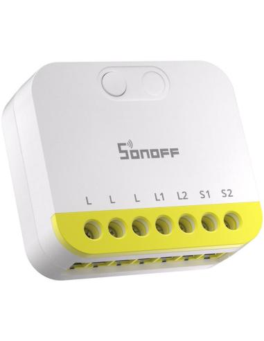 Dwukanałowy mini przełącznik bez N Sonoff MINI-ZB2GS-L ZigBee