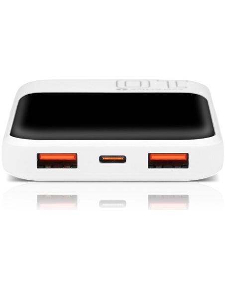 Powerbank everActive Energy Bank EB-10Q 10000 mAh 22,5 W 2x USB-A USB-C biały
