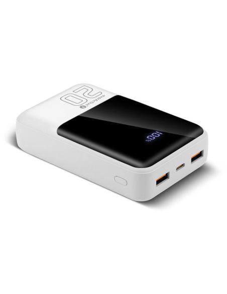 Powerbank everActive Energy Bank EB-20Q 20000 mAh 22,5 W 2x USB-A USB-C biały