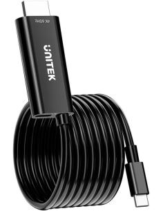 Unitek Kabel USB-C do HDMI 4K@60Hz z portem USB-C PD 100W