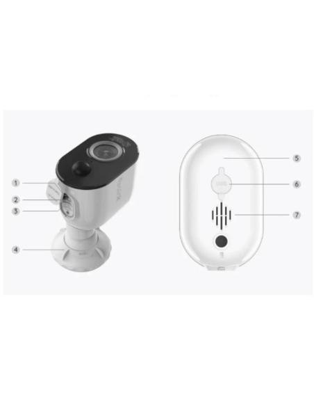 Kamera IP Reolink Argus Series B310 3MP Wi-Fi bateryjna