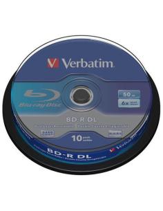 Płyty Blu-Ray Verbatim BD-R DL 50GB Cake (10szt.)
