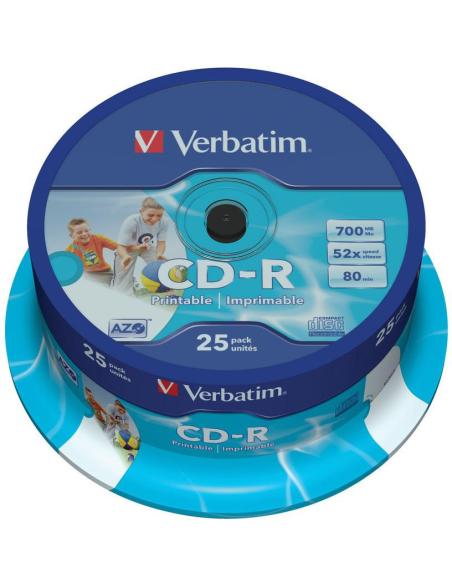 Płyta CD-R Verbatim Printable (25szt)