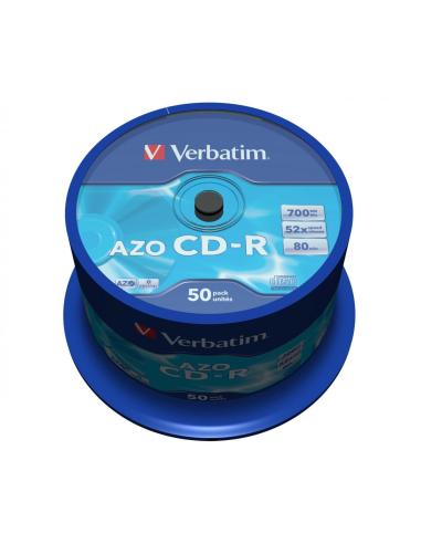 Płyta CD-R Verbatim Crystal AZO cake (50szt)