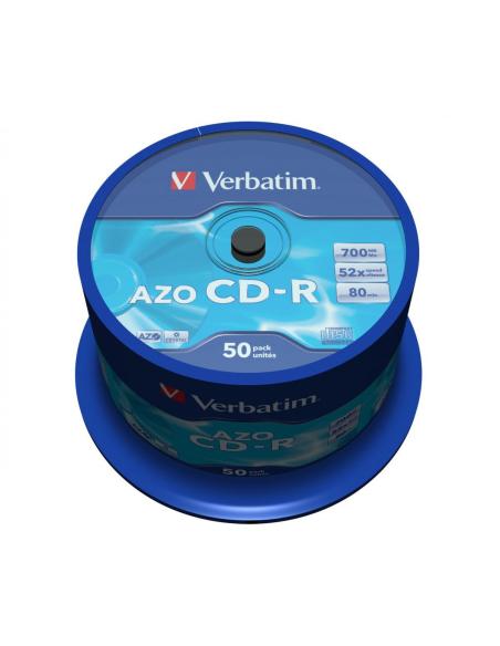 Płyta CD-R Verbatim Crystal AZO cake (50szt)