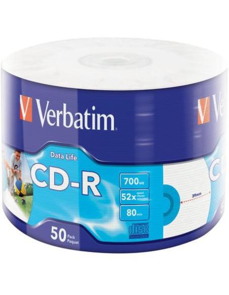 Płyty CD-R Verbatim Extra Protection Printable (50szt)