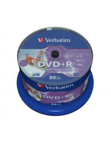 Płyty DVD+R Verbatim AZO Printable (50szt)