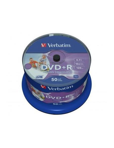 Płyty DVD+R Verbatim AZO Printable (50szt)