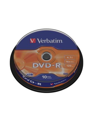 Płyty DVD-R Verbatim AZO (10szt)