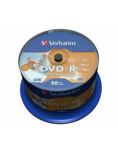 Płyty DVD-R Verbatim AZO Printable (50szt)