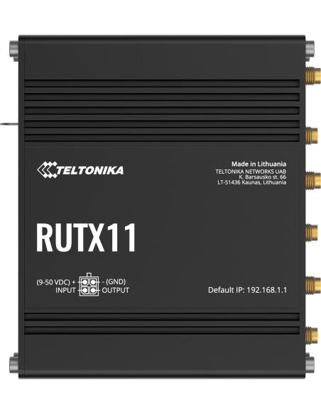 Teltonika RUTX11 router przemysłowy 4G / LTE (RUTX1120B200)