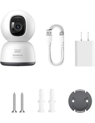 Kamera Baseus Security P1 Lite 2K (wersja EU) – biała S0TV002132