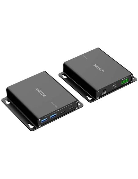 Unitek Przedłużacz USB 5 Gb/s 100 m przez Ethernet z hubem