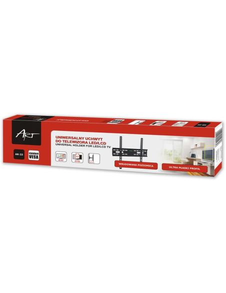 UCHWYT DO TV LCD/LED 26-60" 45KG AR-33 ART bez regulacji 2,4cm