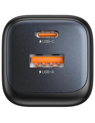 Ładowarka sieciowa Unitek GaN 20W, USB-C, USB-A, PD 3.0, czarna